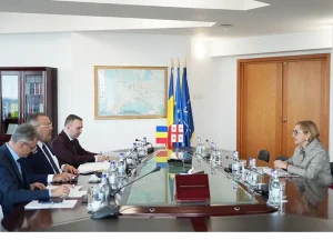 Relansarea proiectului AGRI pentru asigurarea independenței energetice a României, susținută de CCIR în cadrul unei întâlniri oficiale cu Ambasadorul Georgiei